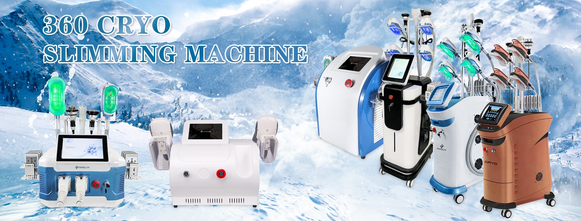 أجهزة التخسيس بالتبريد كرايو 360