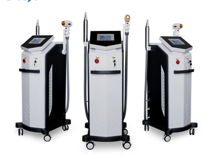 <جهاز ليزر إزالة الشعر 2in1 يعمل بتقنية الدايود بثلاث أطوال موجيه 